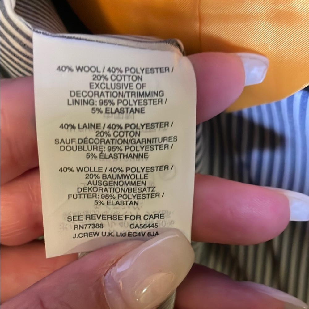 Tweed Blazer J Crew Brand New with tags! - Picture 10 of 11